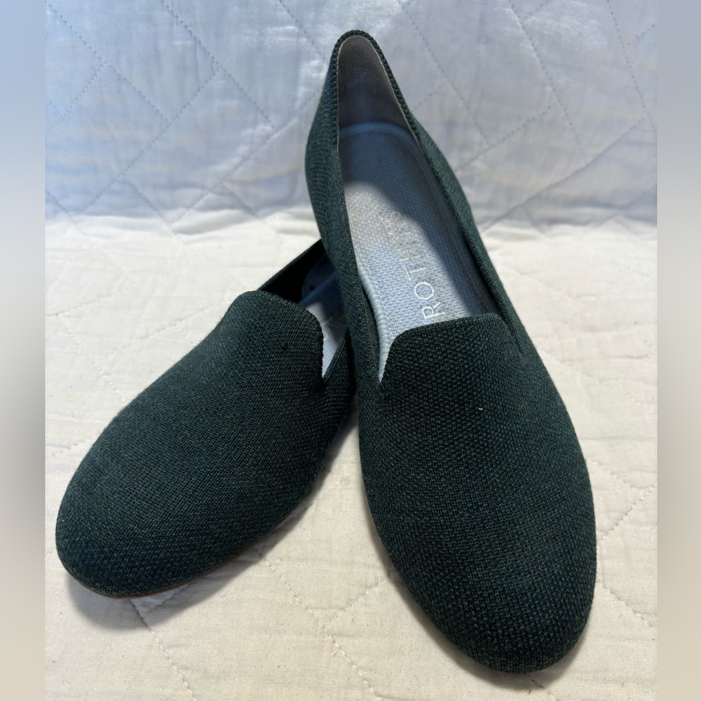 Rothy's Merino Wool Loafers - Ivy Green